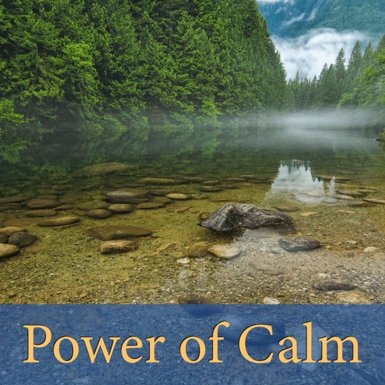 power of calm image