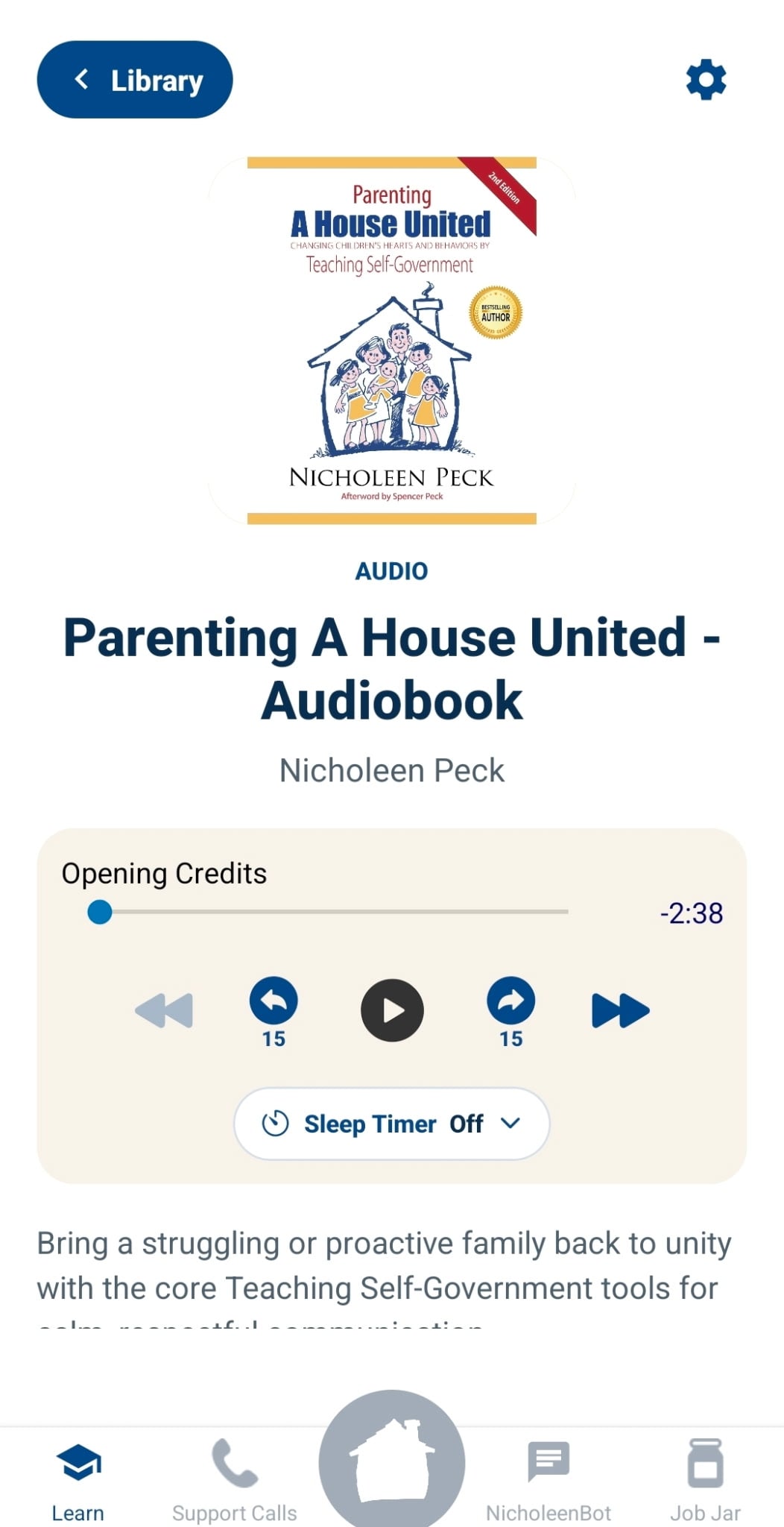 house united audiobook